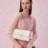 Women's chain bag rhombic leather one shoulder underarm bag
