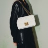One-shoulder slung chain underarm bag