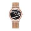 A niche and retro-designed watch with a simple and artistic temperament for both men and women. It features a natural marble dial